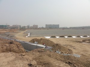 人工景观湖防渗